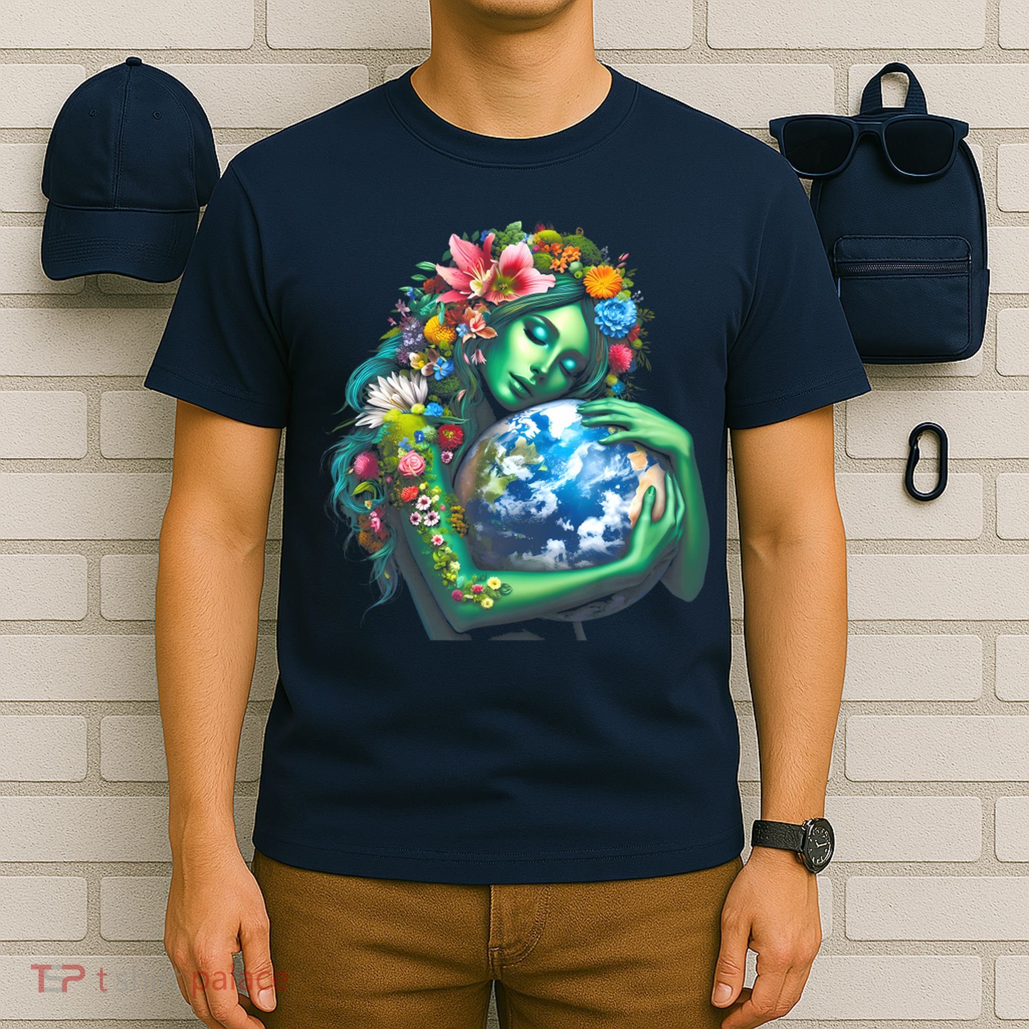 Green Mother Earth Day T-Shirt