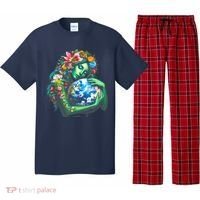 Green Mother Earth Day Pajama Set thumb 0