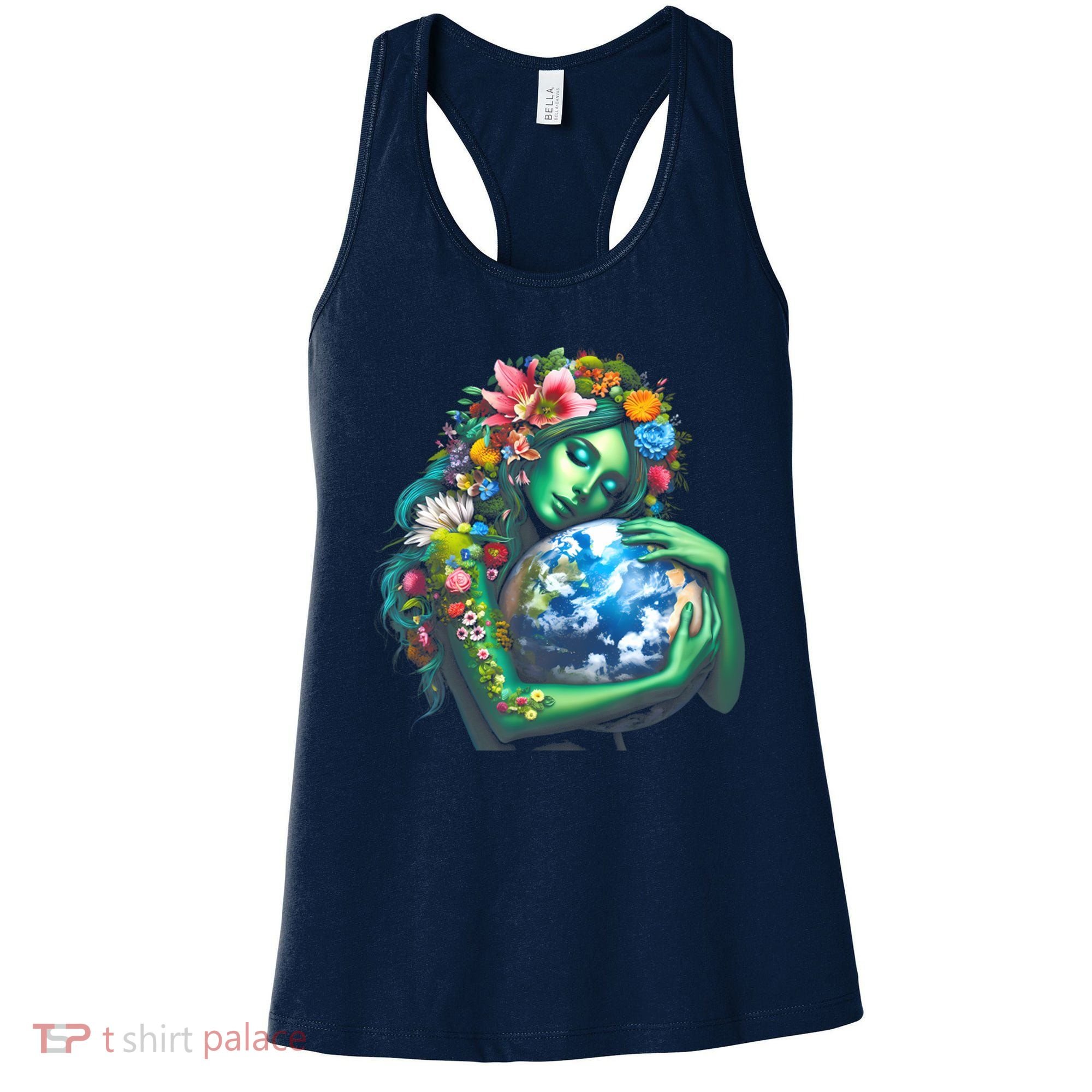 Green Mother Earth Day Women's Tank Top