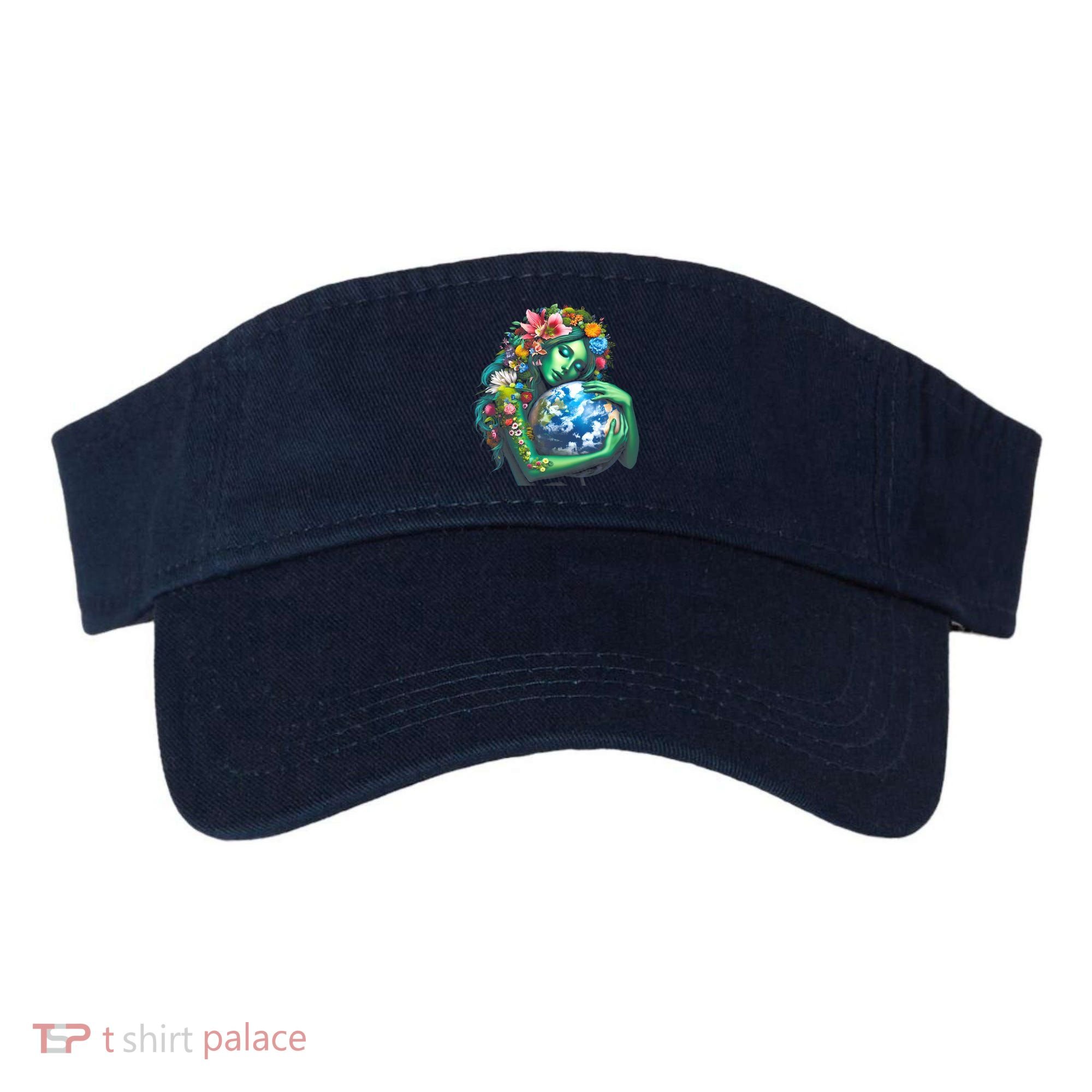 Green Mother Earth Day Visor