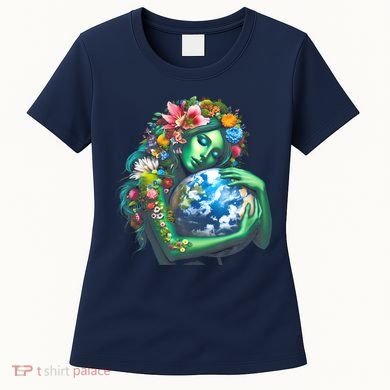 Green Mother Earth Day Women's T-Shirt