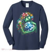 Green Mother Earth Day Kids Long Sleeve Shirt thumb 0