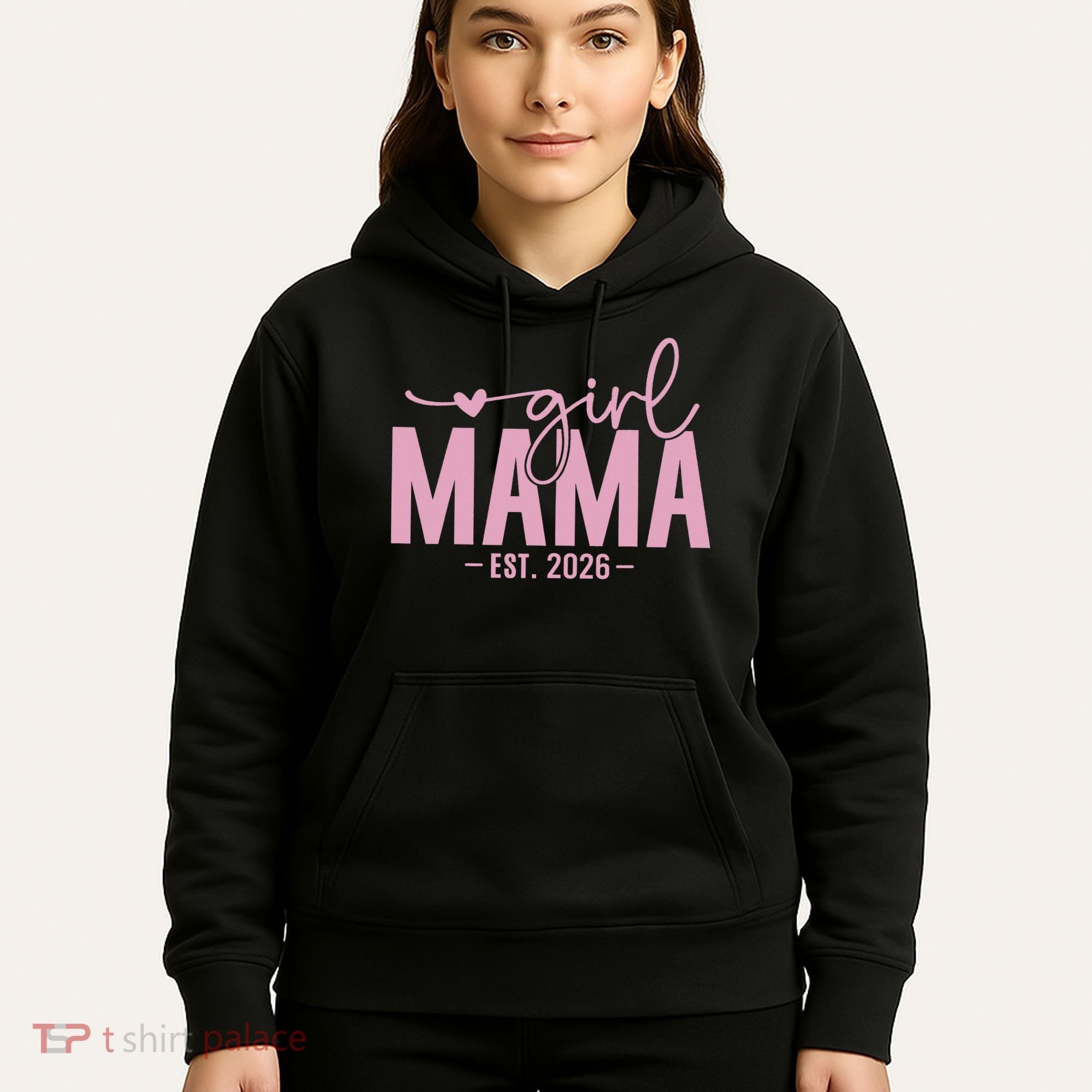 Girl Mama EST 2026 Hoodie