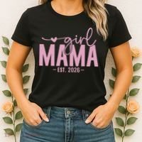 Girl Mama EST 2026 Women's T-Shirt thumb 2