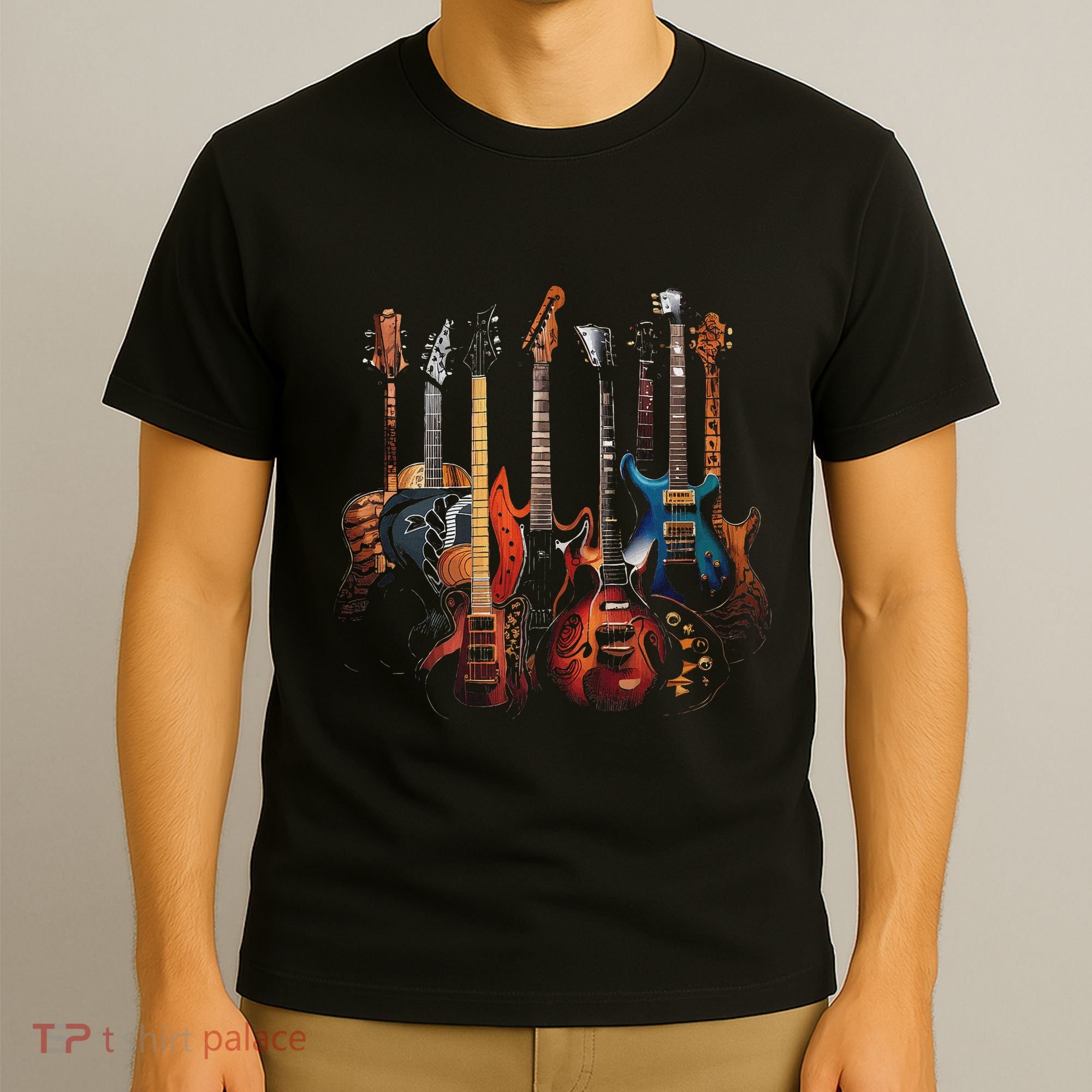 Guitar Musician Electric Guitars Player T-Shirt