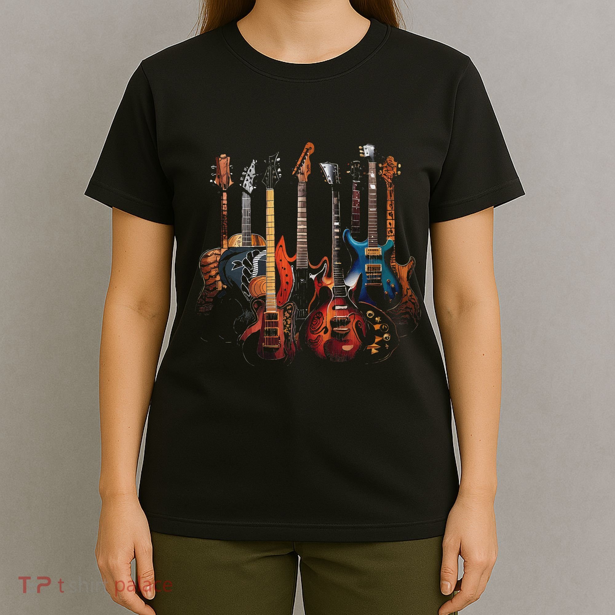Guitar Musician Electric Guitars Player T-Shirt