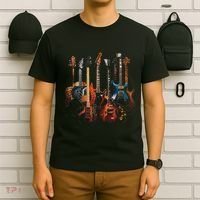 Guitar Musician Electric Guitars Player T-Shirt thumb 6