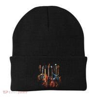 Guitar Musician Electric Guitars Player Beanie thumb 0