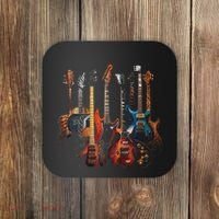 Guitar Musician Electric Guitars Player Coaster thumb 0