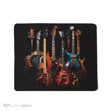 Guitar Musician Electric Guitars Player Mousepad