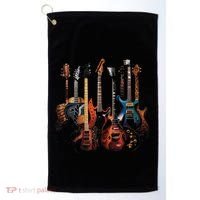 Guitar Musician Electric Guitars Player Golf Towel thumb 0