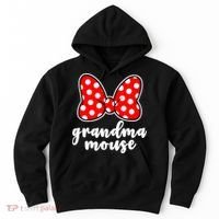 Grandma Mouse Family Vacation Funny Grandma Mouse Hoodie thumb 0