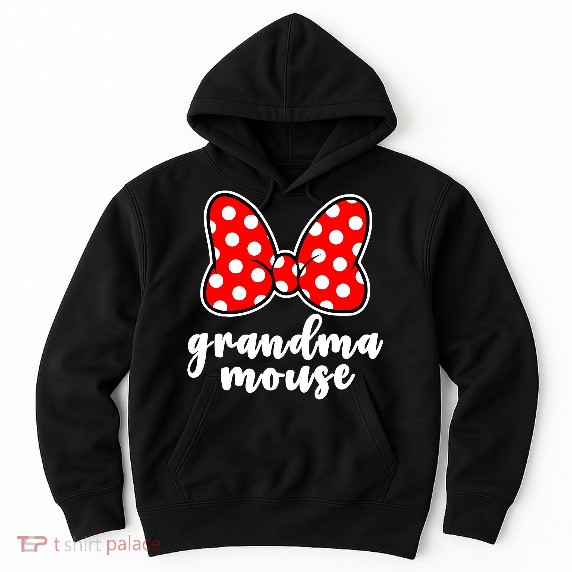 Grandma Mouse Family Vacation Funny Grandma Mouse Hoodie
