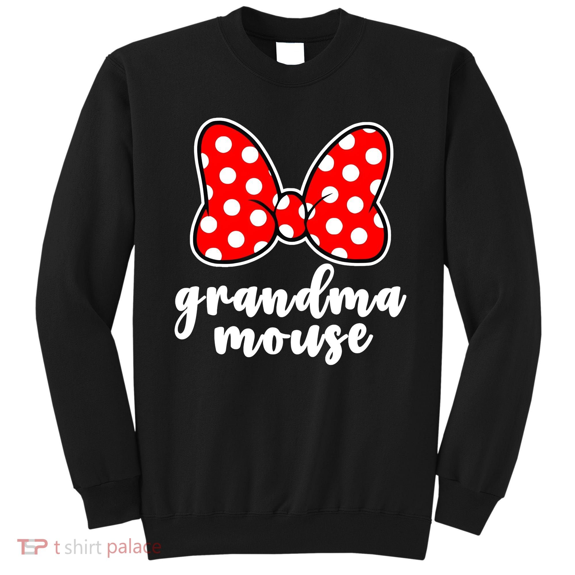 Grandma Mouse Family Vacation Funny Grandma Mouse Sweatshirt