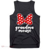 Grandma Mouse Family Vacation Funny Grandma Mouse Tank Top thumb 0
