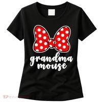 Grandma Mouse Family Vacation Funny Grandma Mouse Women's T-Shirt thumb 0