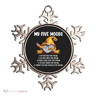 Gnome My Five Moods 1. IM Too Old For This Shit Ornament