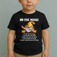 Gnome My Five Moods 1. IM Too Old For This Shit Toddler T-Shirt thumb 2