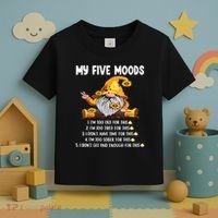Gnome My Five Moods 1. IM Too Old For This Shit Toddler T-Shirt thumb 3