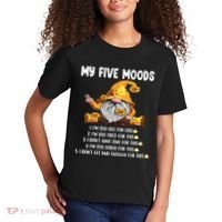 Gnome My Five Moods 1. IM Too Old For This Shit Kids T-Shirt thumb 2