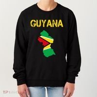 Guyana Map Flag Of Guyana Women's Sweatshirt thumb 0