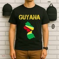 Guyana Map Flag Of Guyana T-Shirt thumb 6