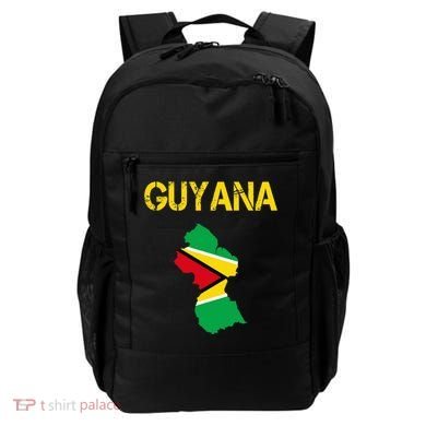 Guyana Map Flag Of Guyana Backpack
