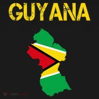 Guyana Map Flag Of Guyana Bucket Hat thumb 4