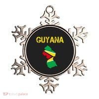 Guyana Map Flag Of Guyana Ornament thumb 0