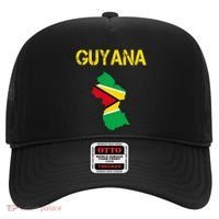 Guyana Map Flag Of Guyana Hat thumb 0