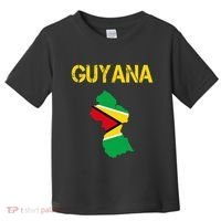 Guyana Map Flag Of Guyana Toddler T-Shirt thumb 0