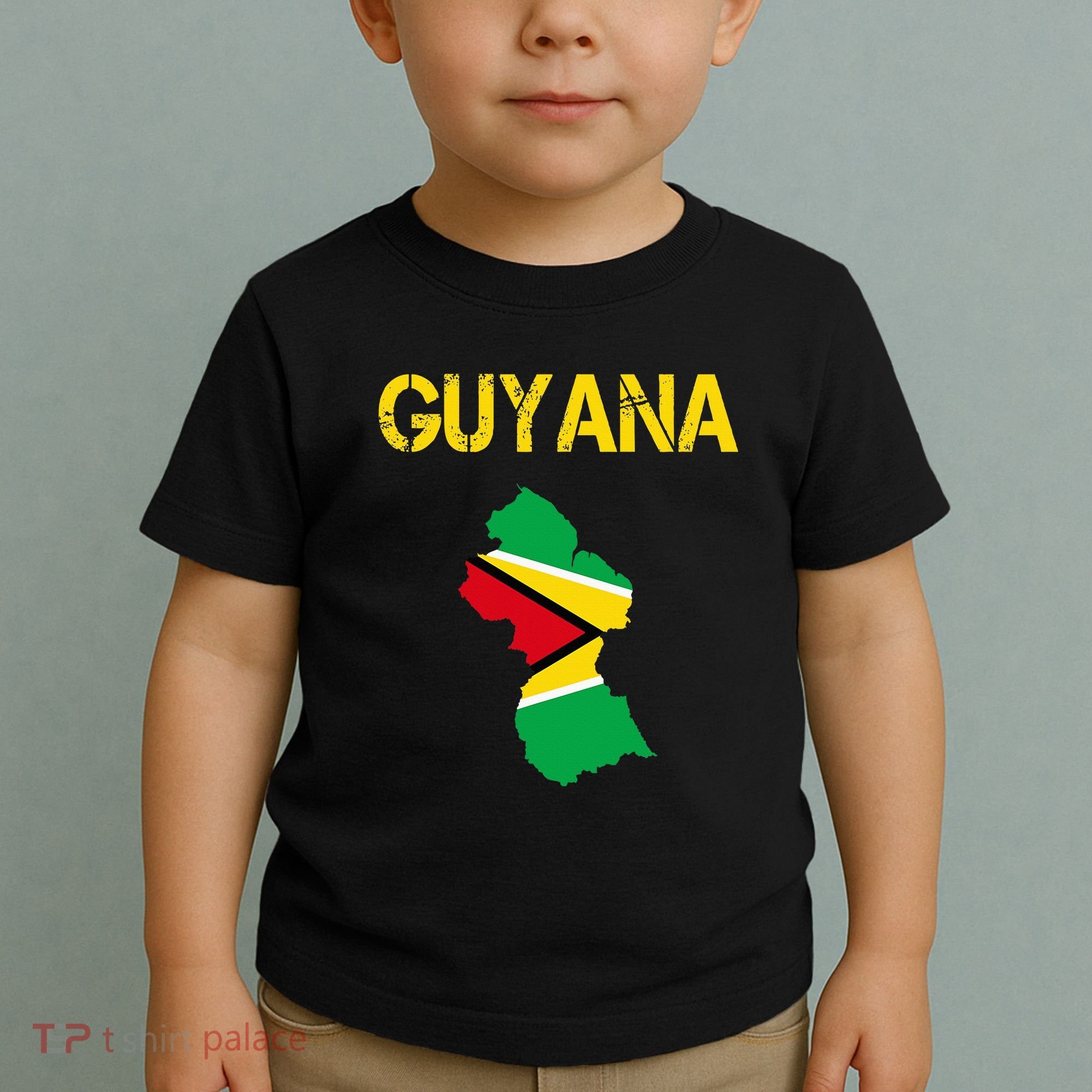 Guyana Map Flag Of Guyana Toddler T-Shirt