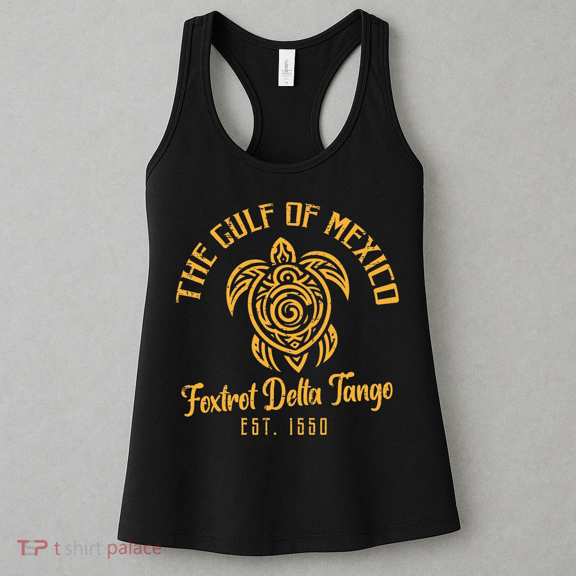 Gulf Mexico Foxtrot Delta Tango Resist Protest Women Women's Tank Top
