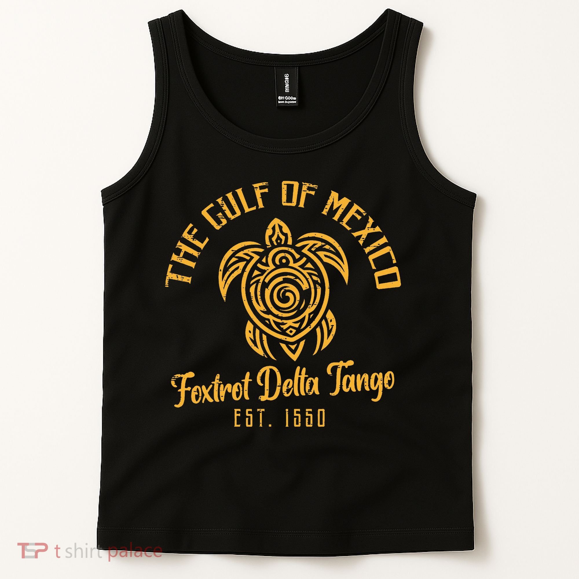 Gulf Mexico Foxtrot Delta Tango Resist Protest Women Tank Top