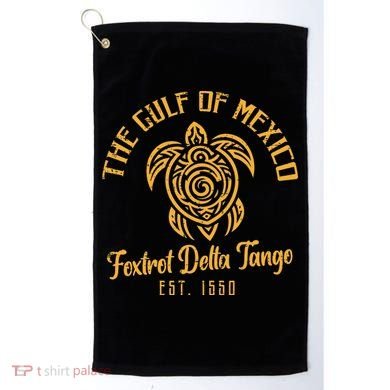 Gulf Mexico Foxtrot Delta Tango Resist Protest Women Golf Towel