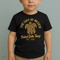 Gulf Mexico Foxtrot Delta Tango Resist Protest Women Toddler T-Shirt thumb 2