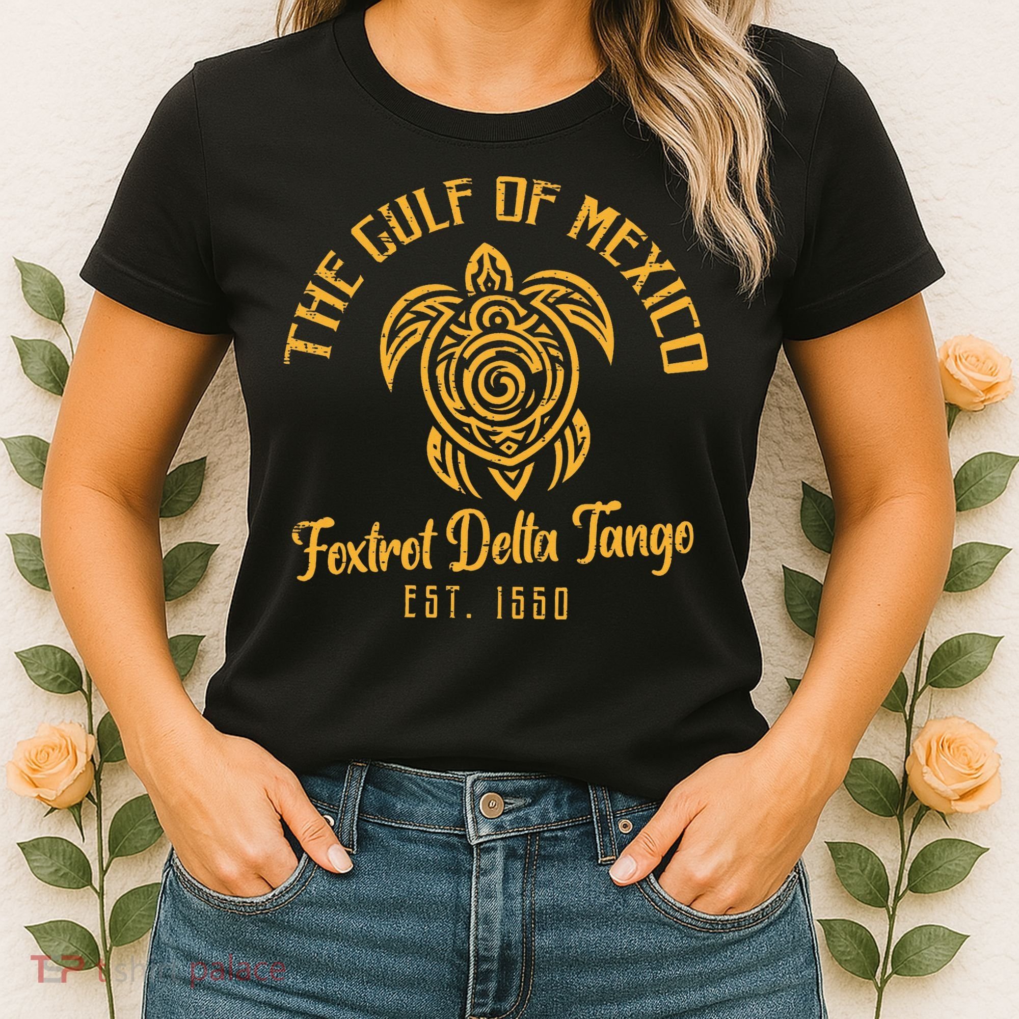 Gulf Mexico Foxtrot Delta Tango Resist Protest Women Women's T-Shirt