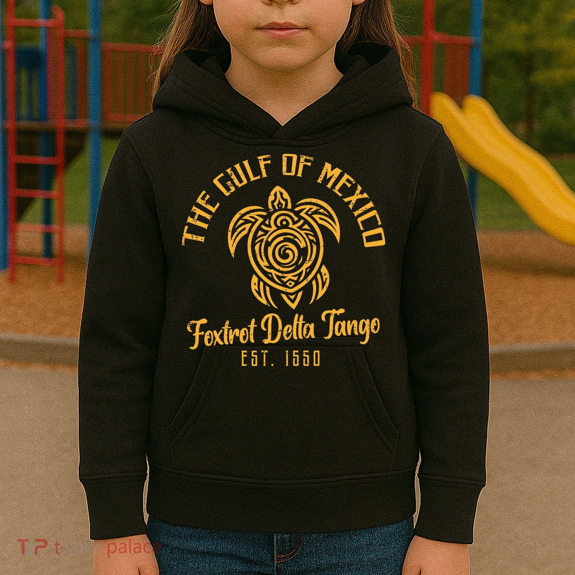 Gulf Mexico Foxtrot Delta Tango Resist Protest Women Kids Hoodie