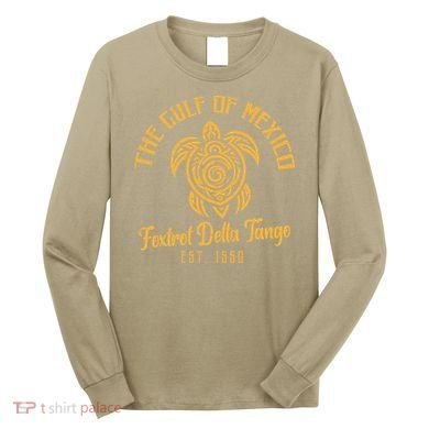 Gulf Mexico Foxtrot Delta Tango Resist Protest Women Long Sleeve Shirt