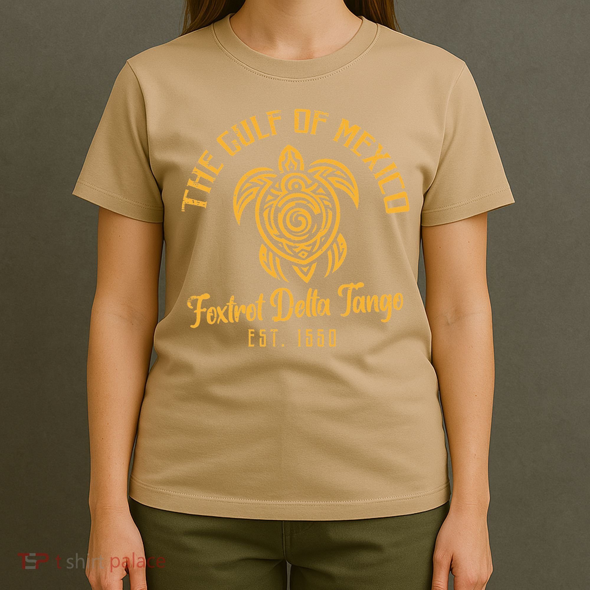 Gulf Mexico Foxtrot Delta Tango Resist Protest Women T-Shirt