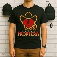 Grupo Mexican Frontera Border Band Music Musica T-Shirt thumb 6