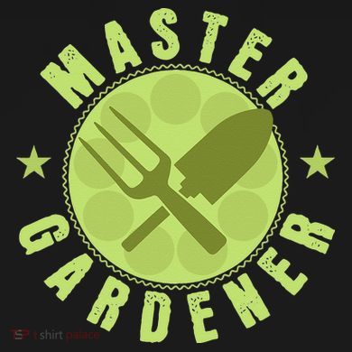 Gardening Master Gardener Button