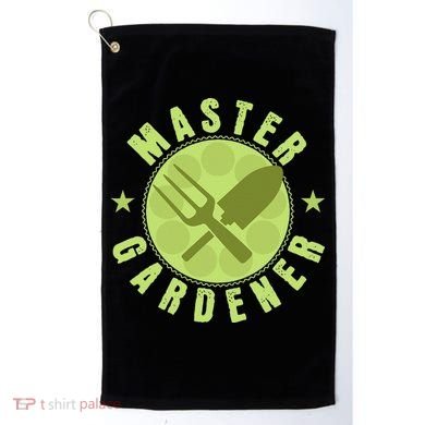 Gardening Master Gardener Golf Towel