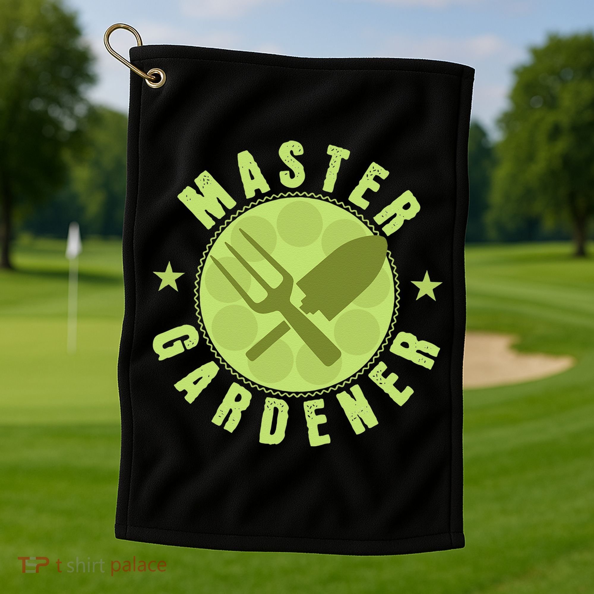 Gardening Master Gardener Golf Towel