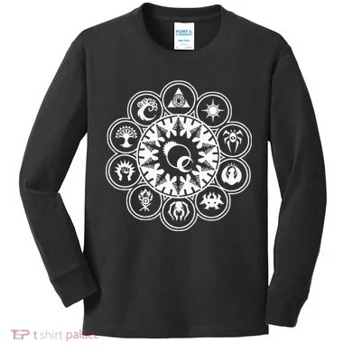 Gathering Magic Guild For Magic Lover Kids Long Sleeve Shirt