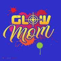 Glow Mom Gift Birthday Party Great Gift Paintball Sweatshirt thumb 3