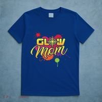 Glow Mom Gift Birthday Party Great Gift Paintball T-Shirt thumb 5