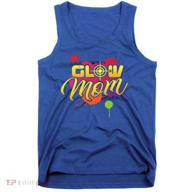 Glow Mom Gift Birthday Party Great Gift Paintball Tank Top
