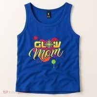 Glow Mom Gift Birthday Party Great Gift Paintball Tank Top thumb 2