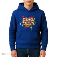 Glow Mom Gift Birthday Party Great Gift Paintball Kids Hoodie thumb 4